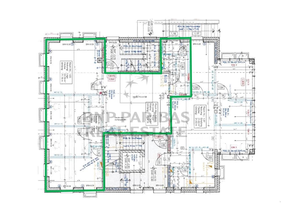 1. OG links, ca. 102,58 m²