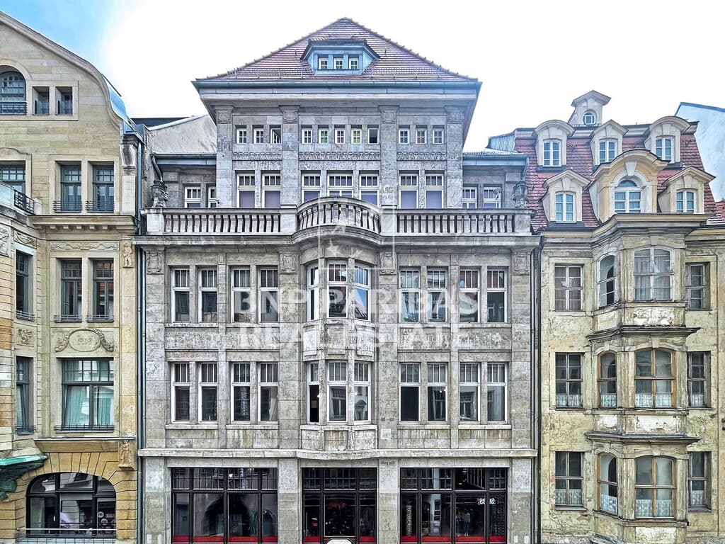 Historischer Altbau im Zentrum von Leipzig