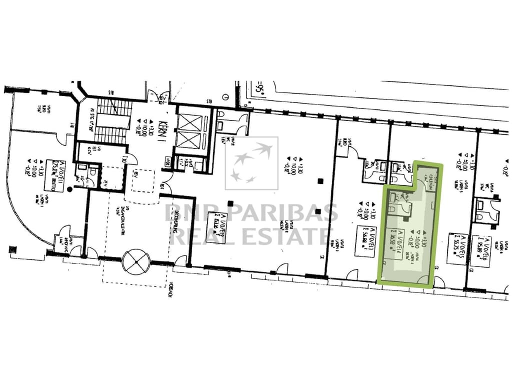 Büro, ca. 36,00 m²