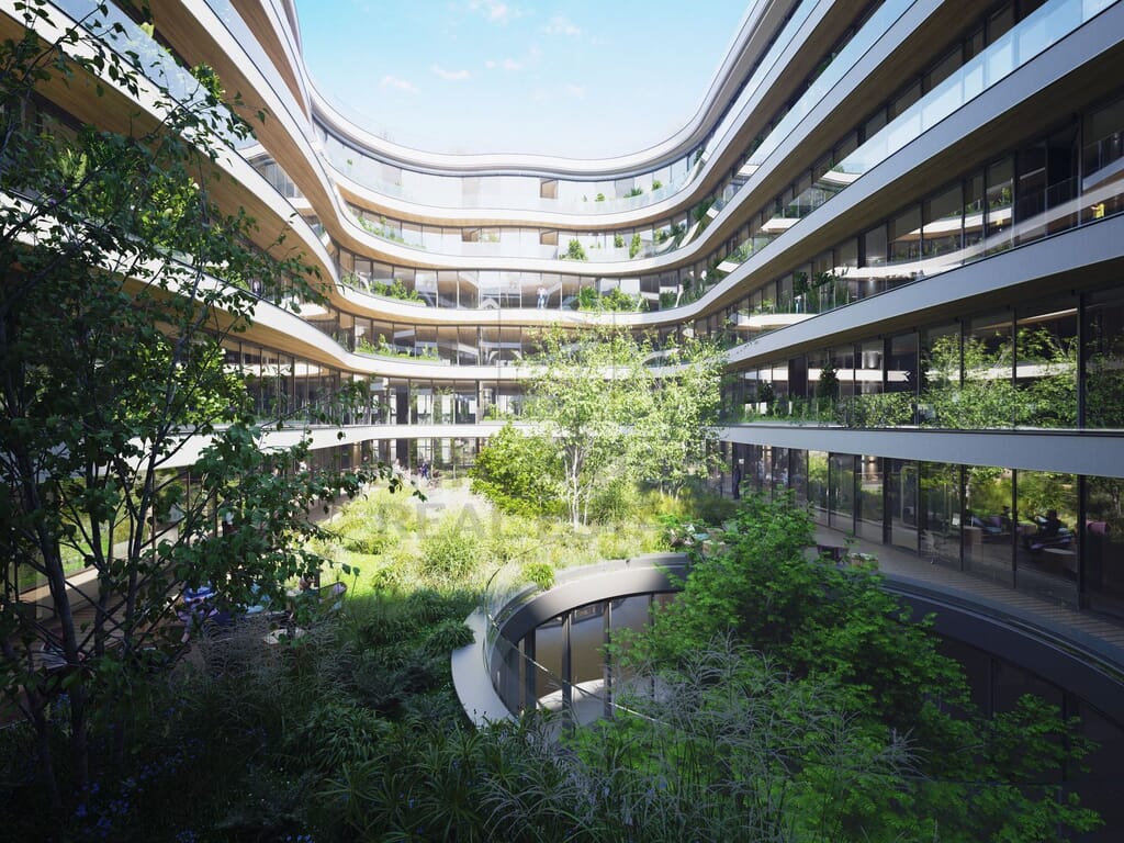 Visualisierung Innenhof