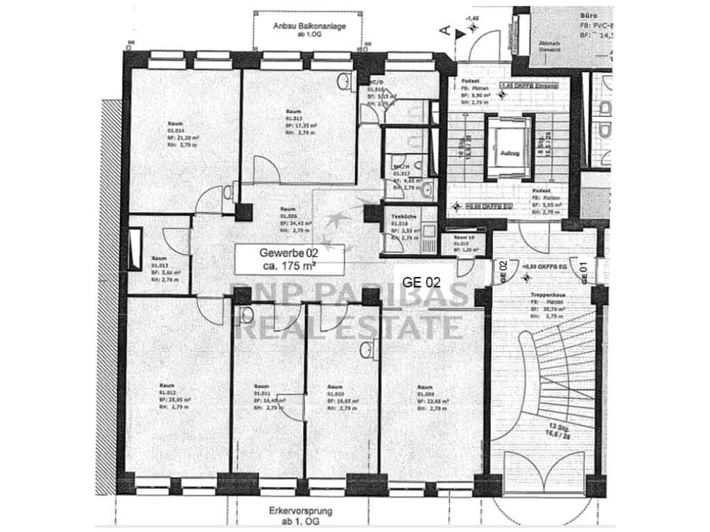 EG, Gewerbe 02, ca. 175,00 m²