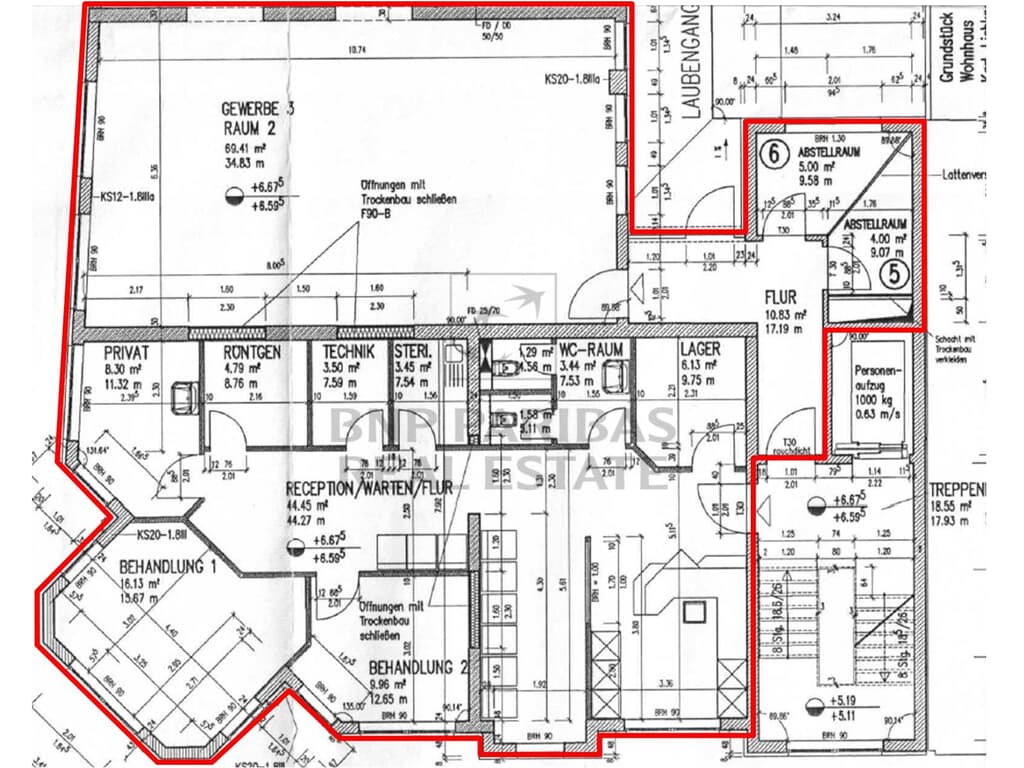 2. OG, ca. 182,00 m²