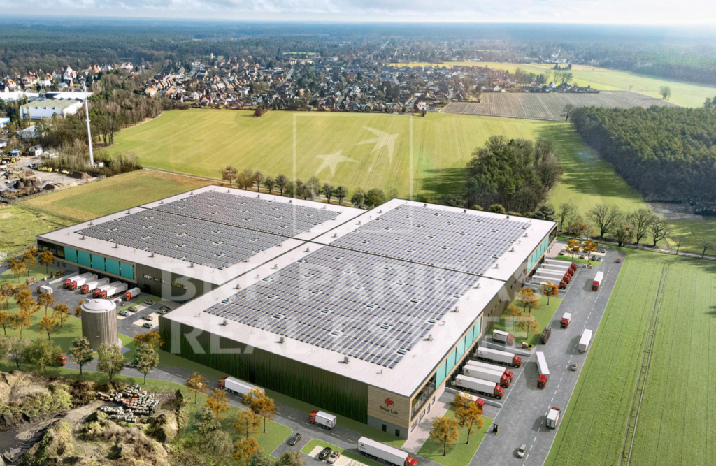 Neubau Logistikhalle in Wietze