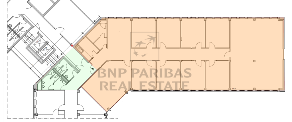 Grundriss 4.OG Westflügel