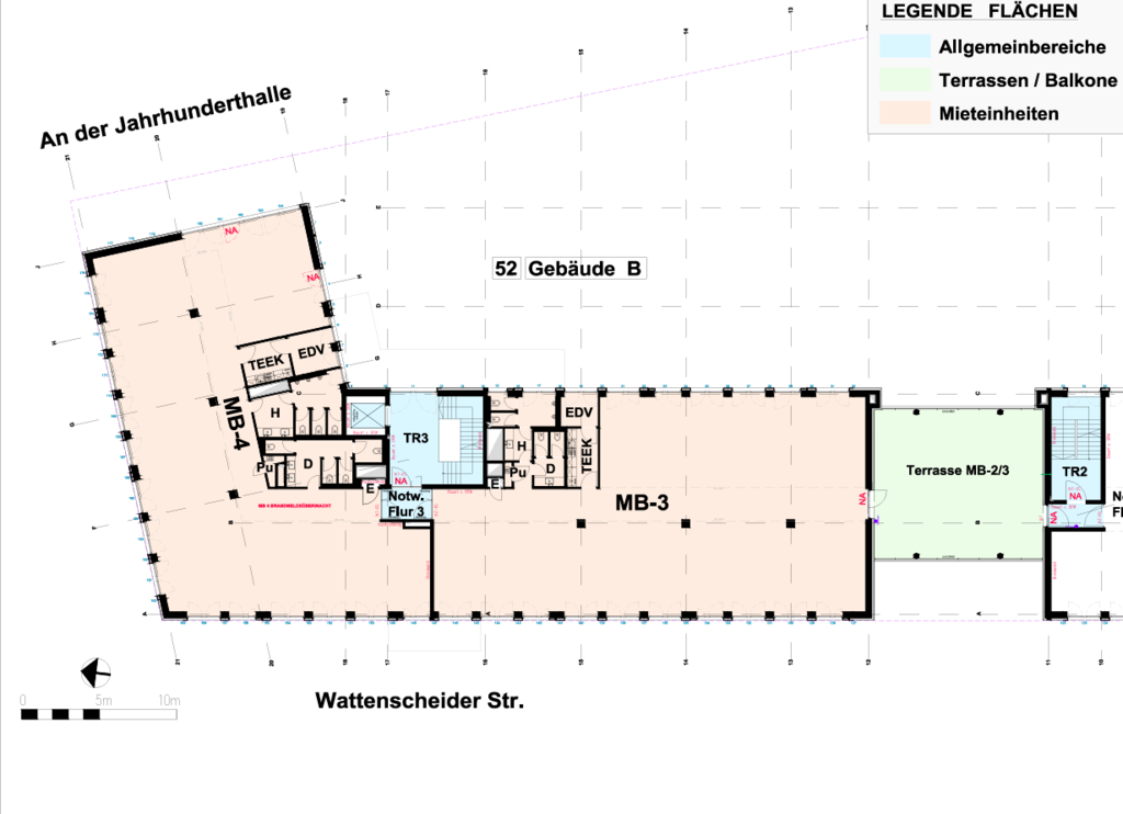 Grundriss BT B - 4. OG