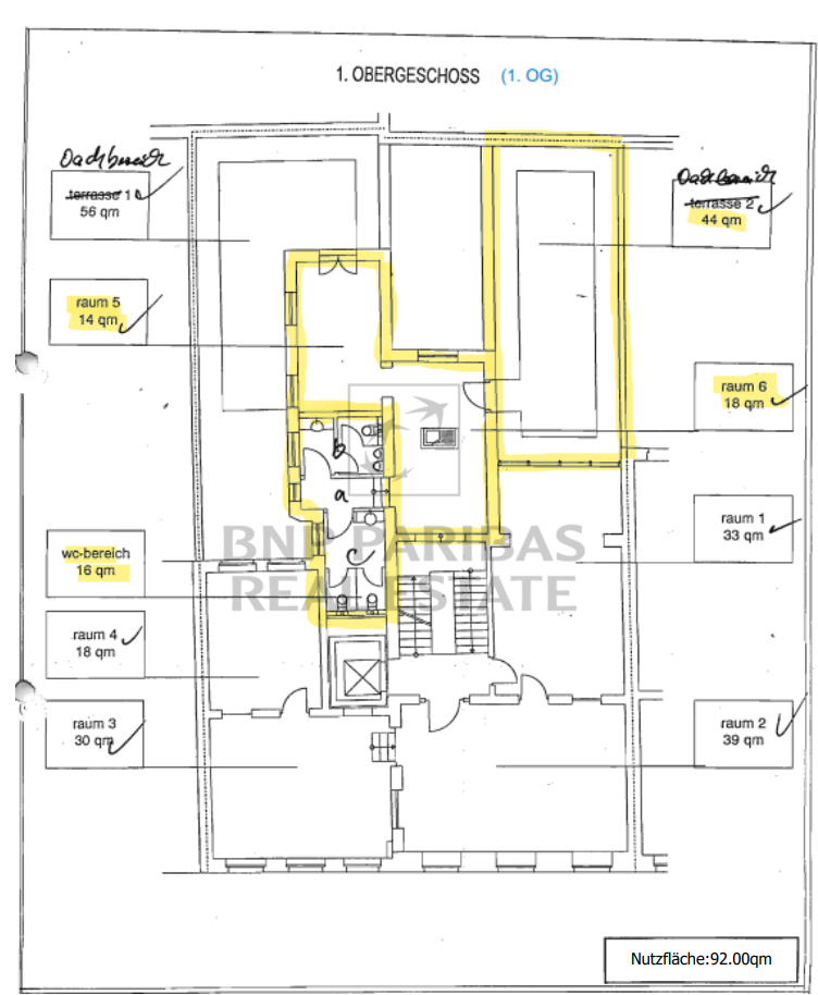 Grundriss Zwischengeschoss
