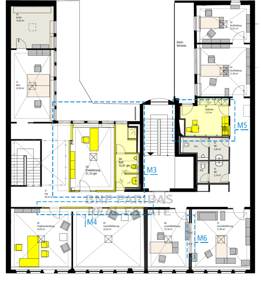 Grundriss - 5. Obergeschoss